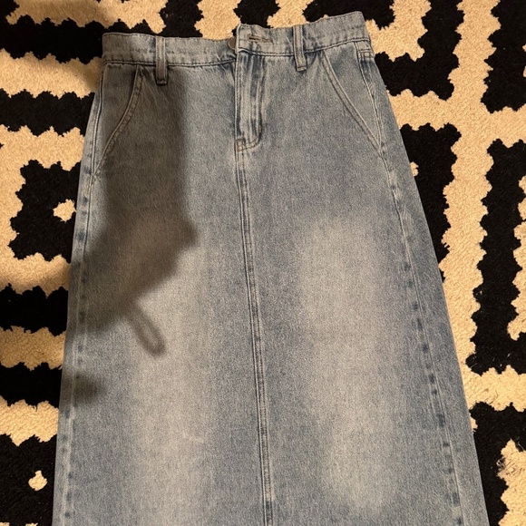 PTCL Long Maxi Denim Skirt - Picture 2 of 6